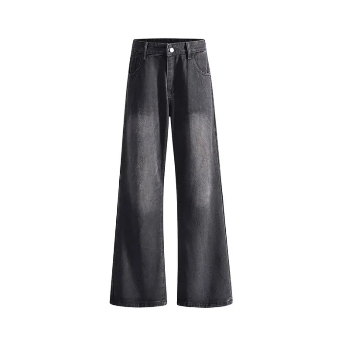 Casual Loose Straight Leg Jeans with Versatile Style