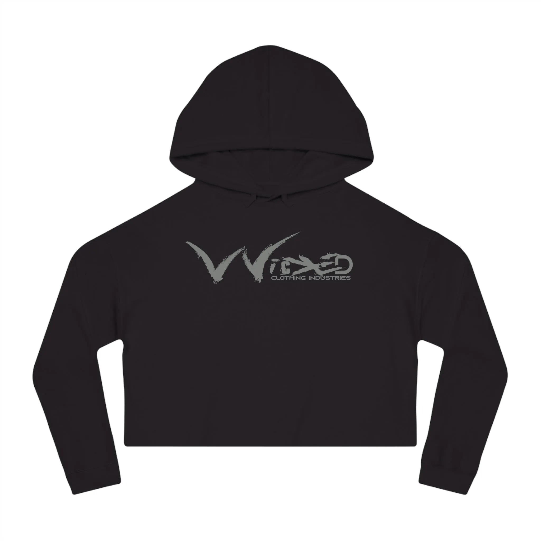 Chaos Cropped Hoodie