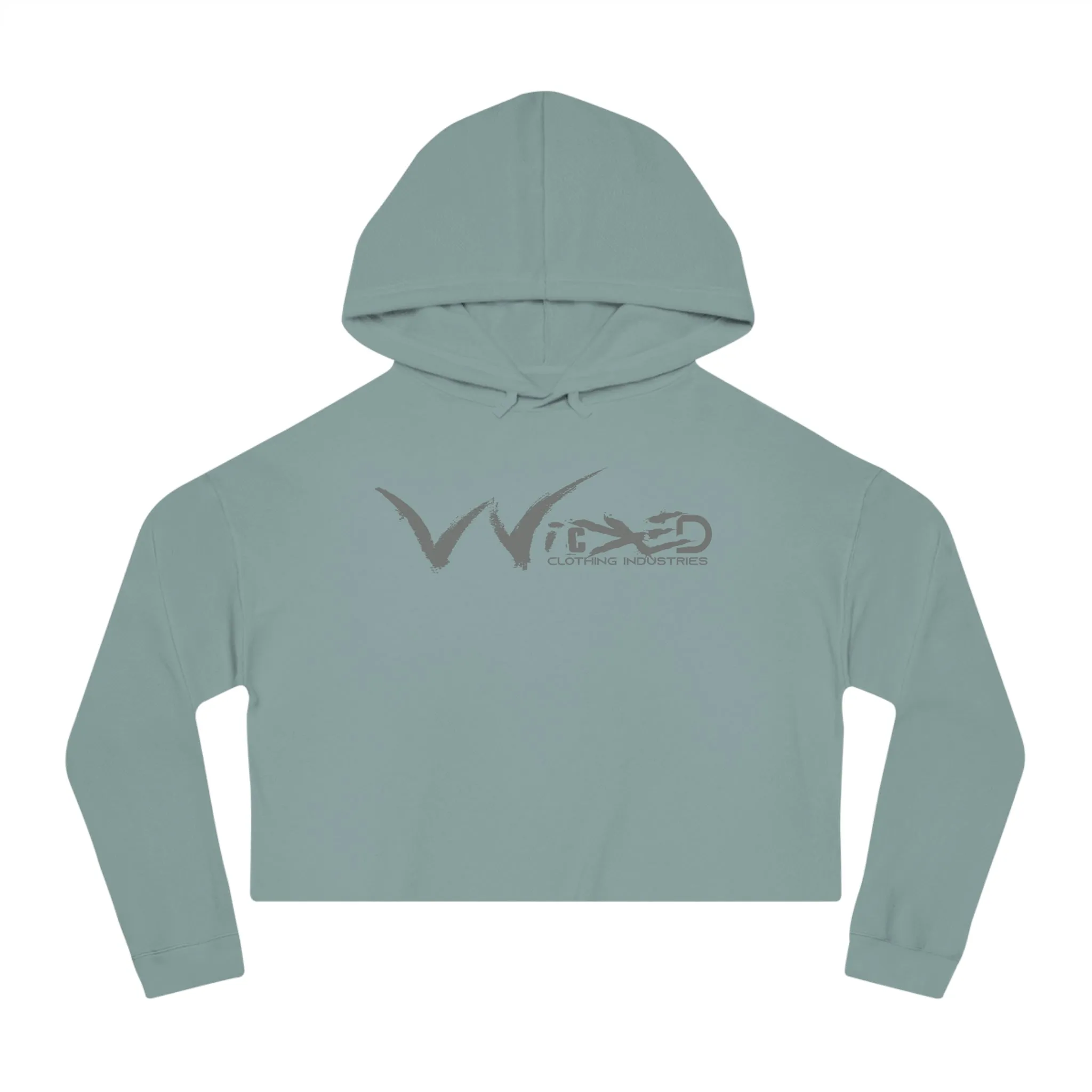 Chaos Cropped Hoodie