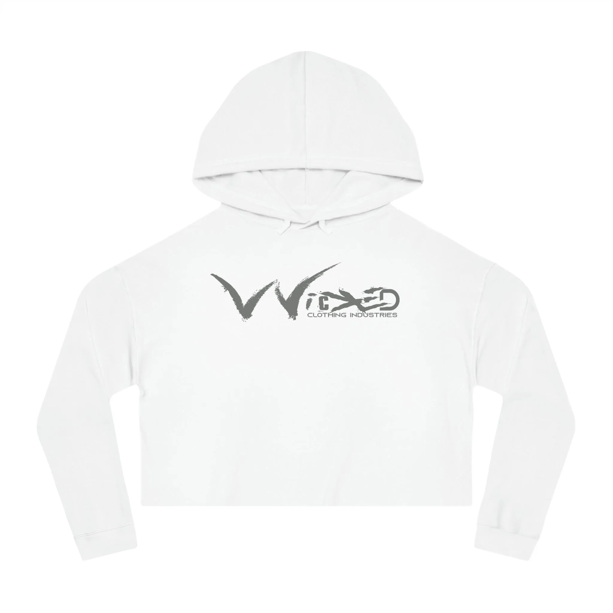 Chaos Cropped Hoodie