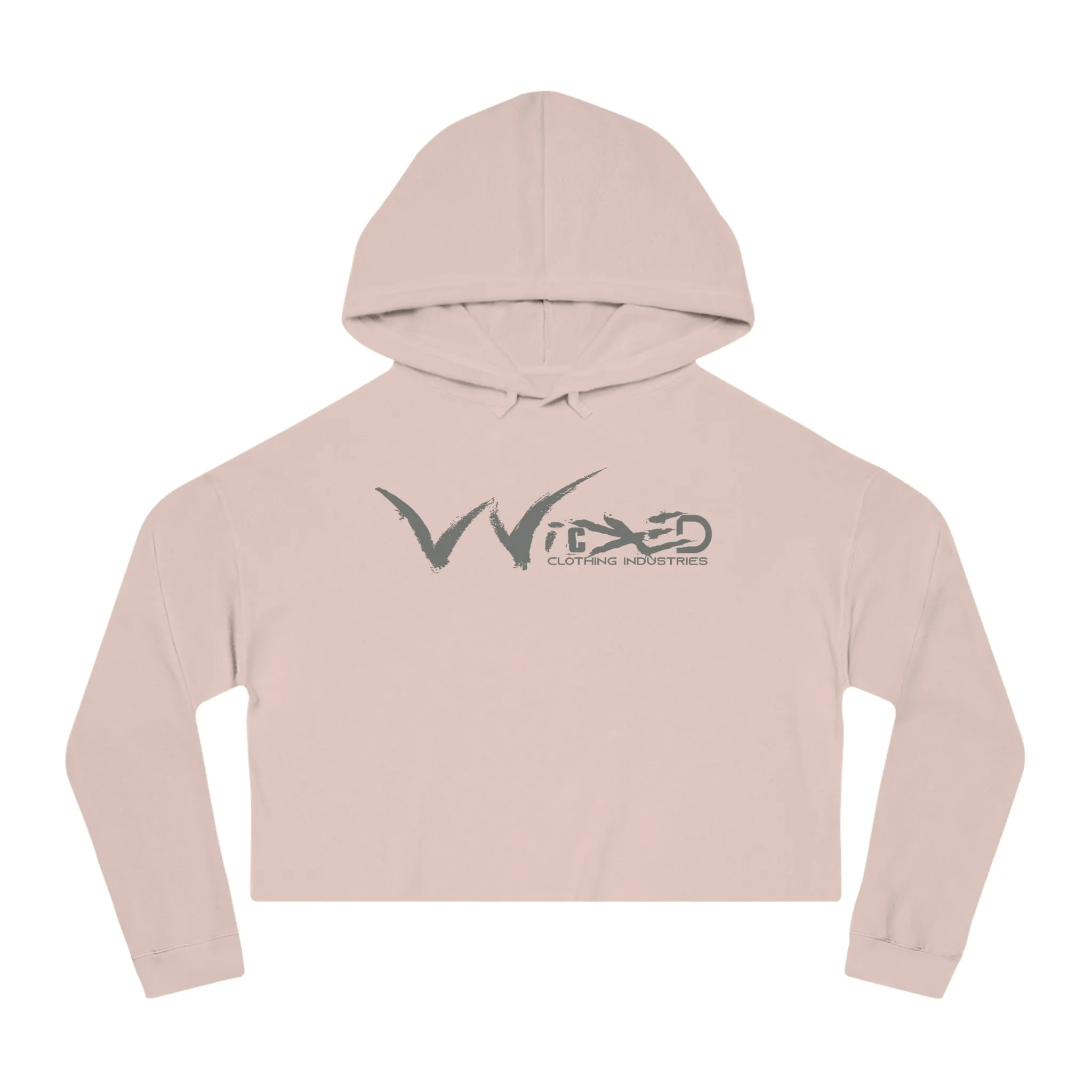 Chaos Cropped Hoodie