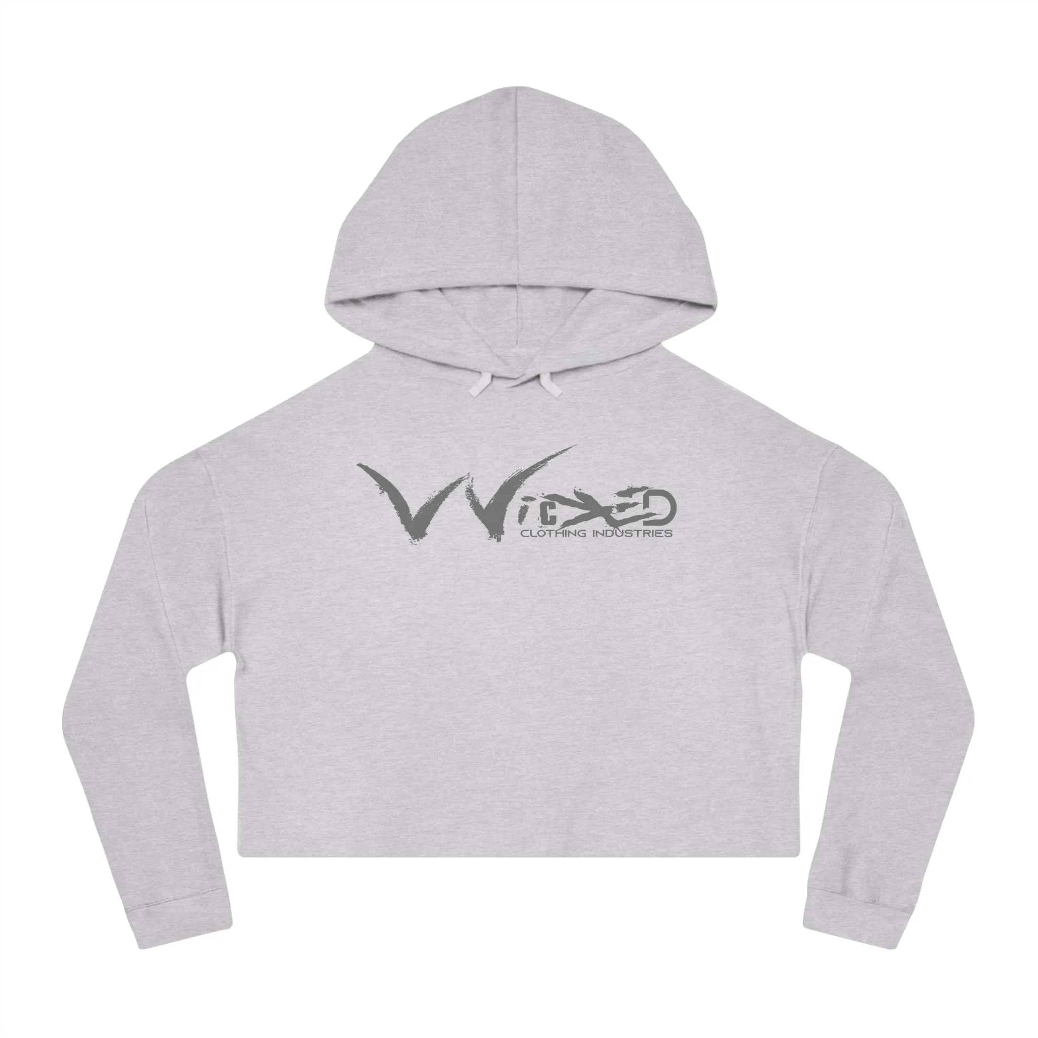 Chaos Cropped Hoodie