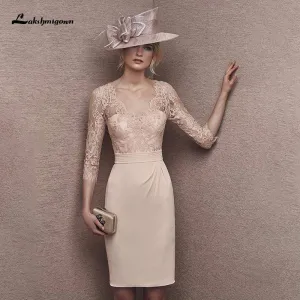 Chic and Alluring Mother Of The Bride Dress Knee Length