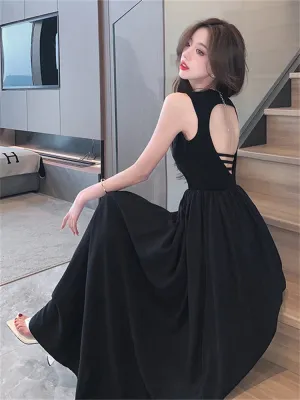 Chic Long A-Line Evening Dress Vintage Maxi Loose Party Wedding Guest Prom Elegant Dresses