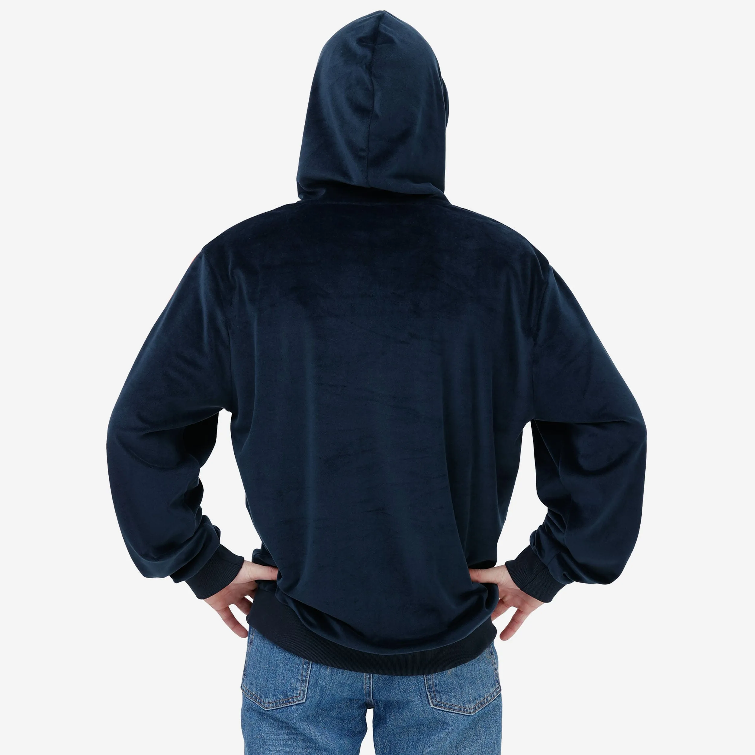 Chicago Bears Velour Hooded Sweatshirt