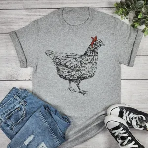 CHICKEN BANDANA GRAPHIC TEE