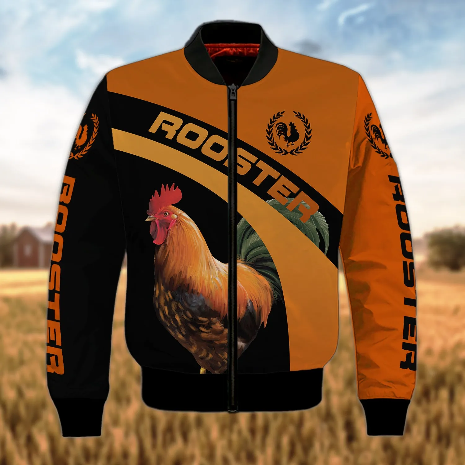 Chickens Rooster 3D Funny Hoodies Gifts For Country Men - Farmer Life Chicken Lover Shirt - NTQ