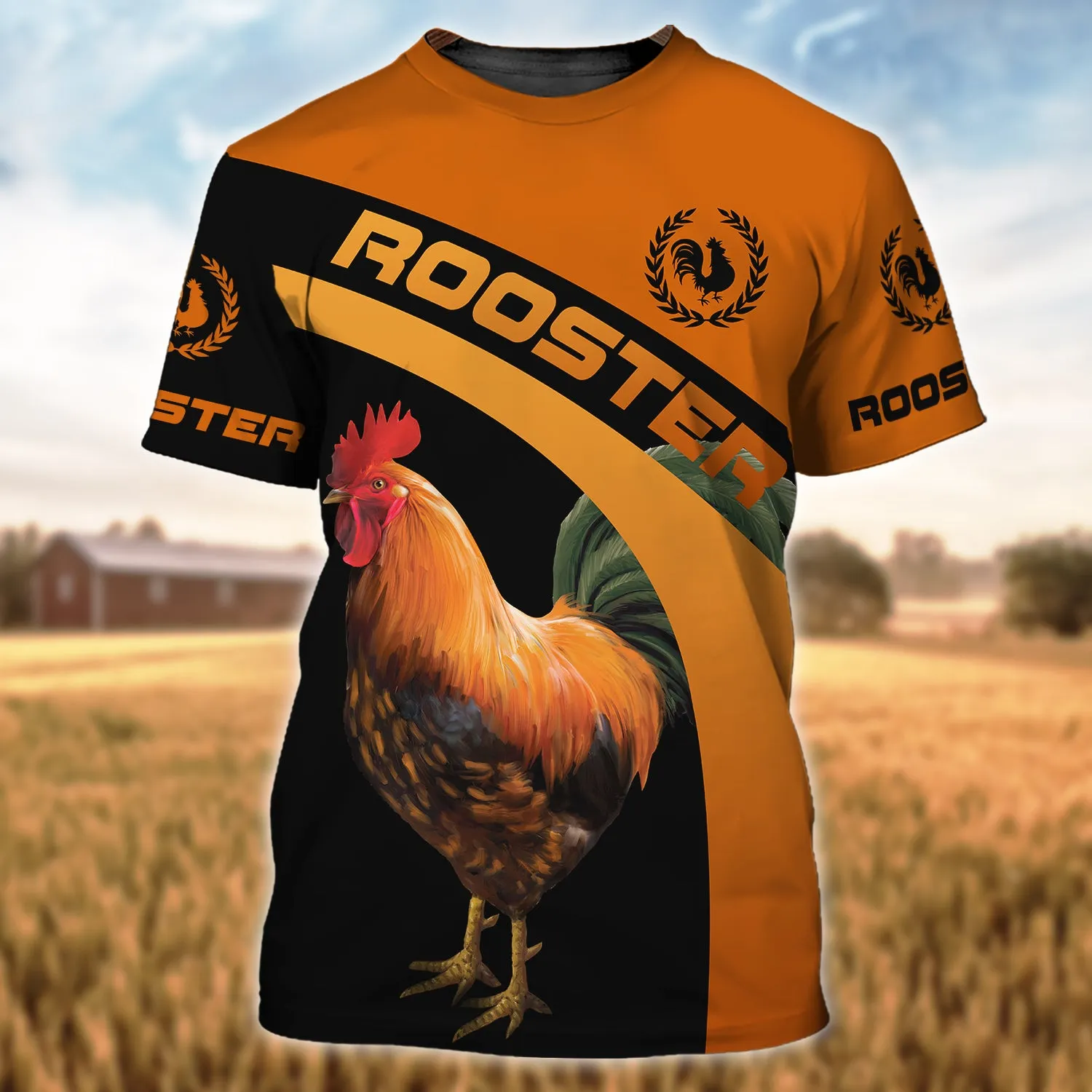 Chickens Rooster 3D Funny Hoodies Gifts For Country Men - Farmer Life Chicken Lover Shirt - NTQ