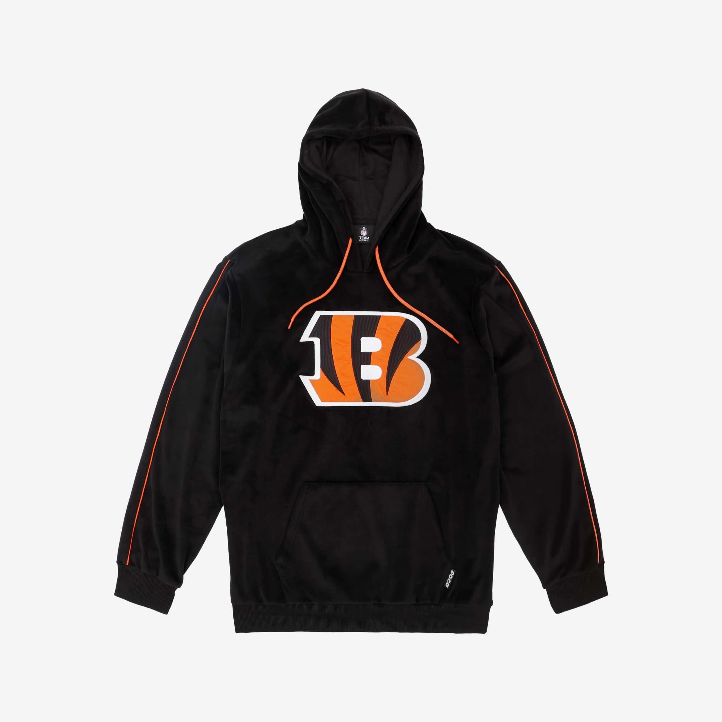 Cincinnati Bengals Velour Hooded Sweatshirt