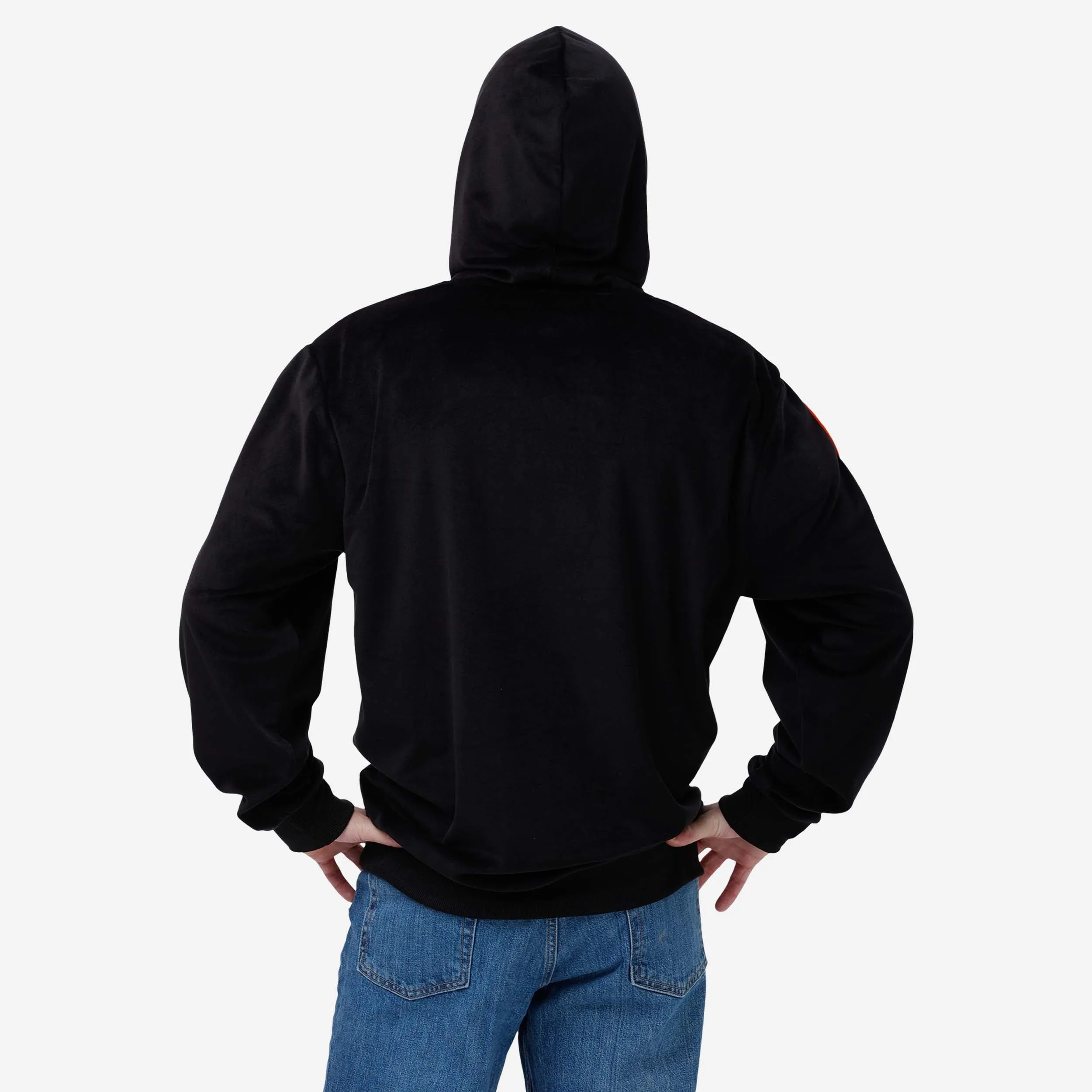 Cincinnati Bengals Velour Hooded Sweatshirt