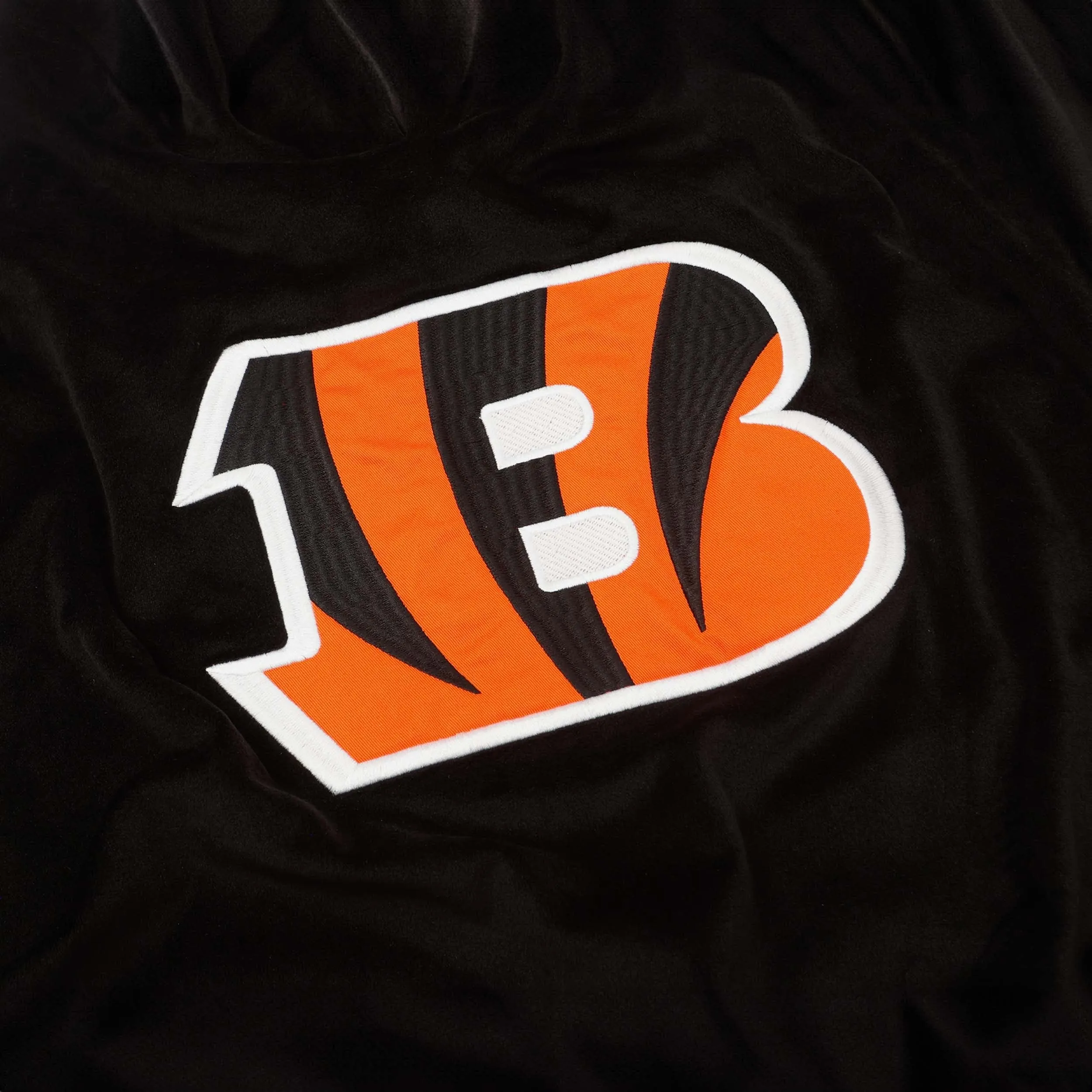 Cincinnati Bengals Velour Hooded Sweatshirt
