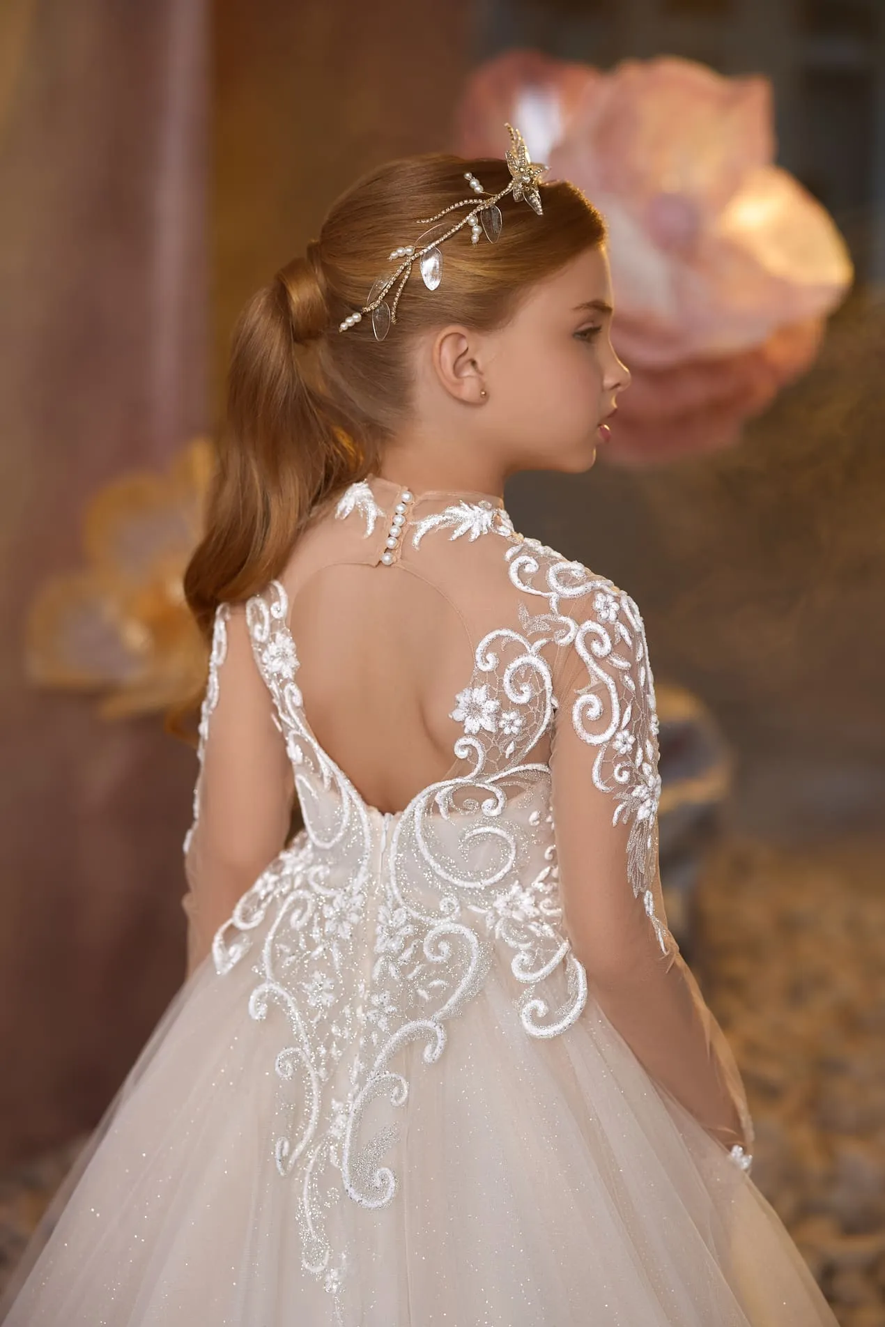 Classic Elegance Communion Gown