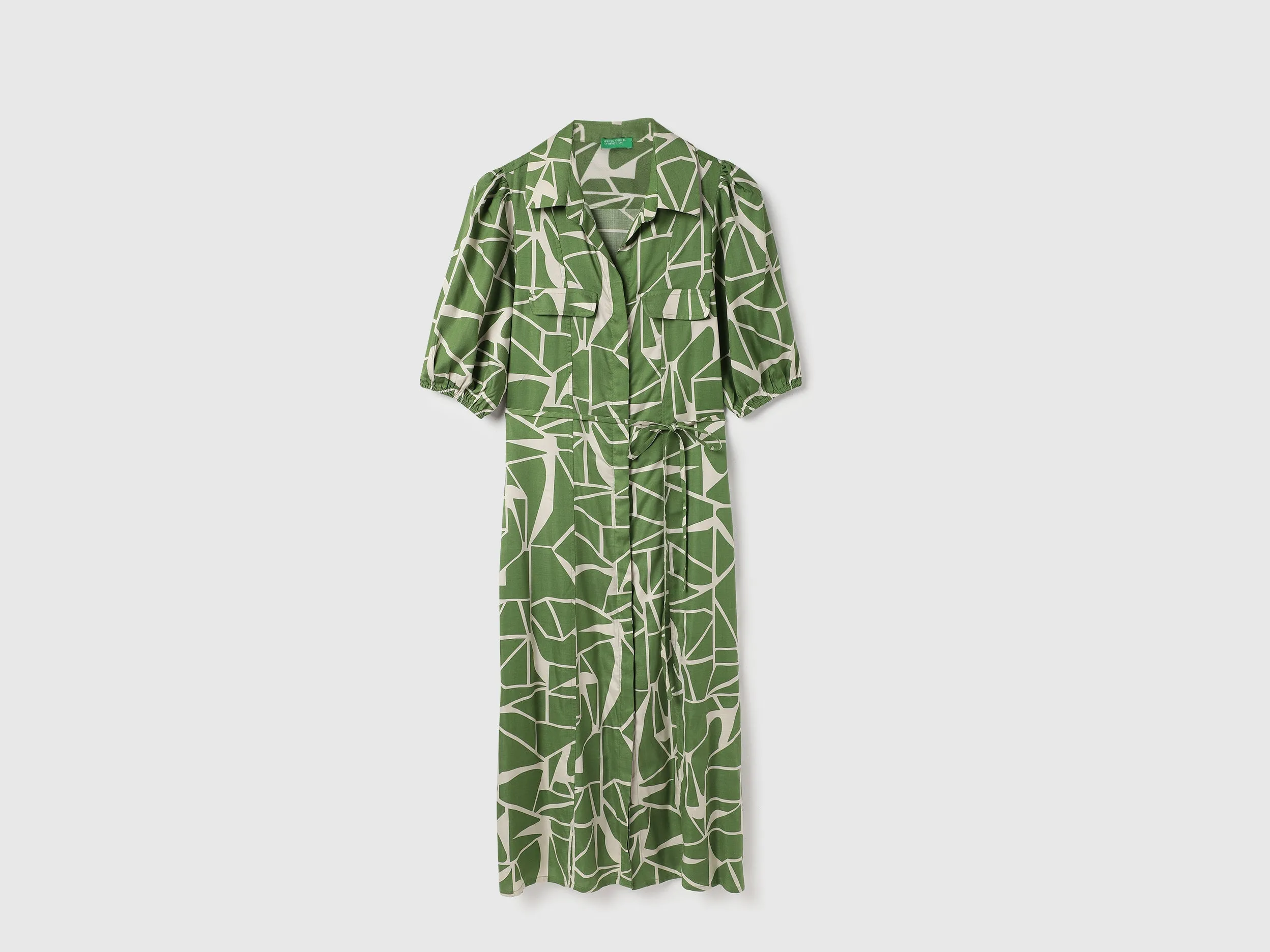 Collared Printed Dresses