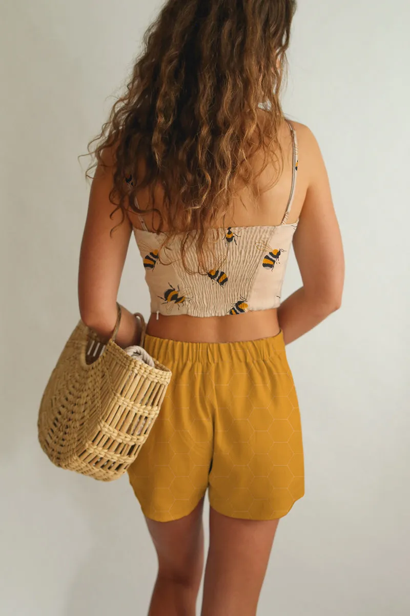 Crop Top and Shorts Set