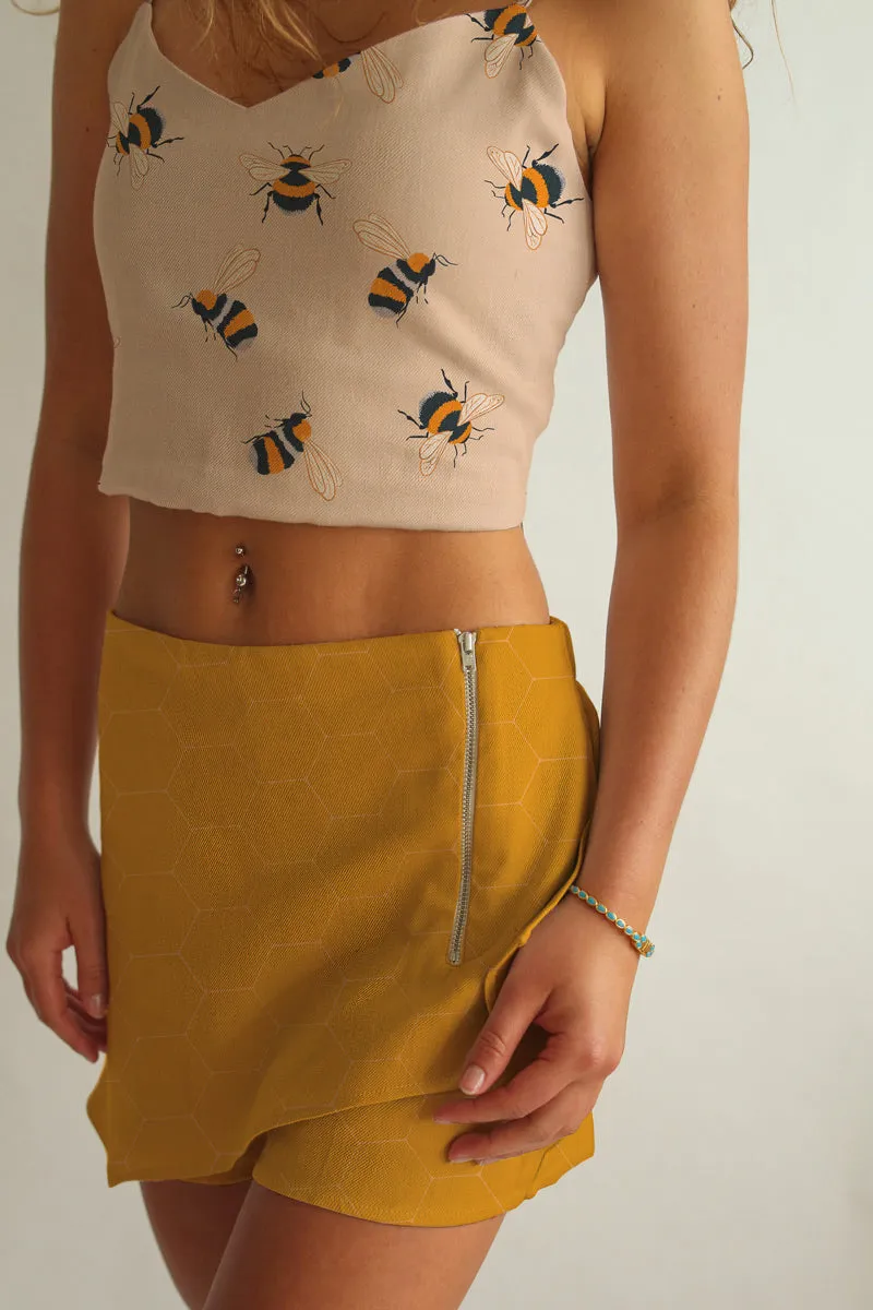 Crop Top and Shorts Set