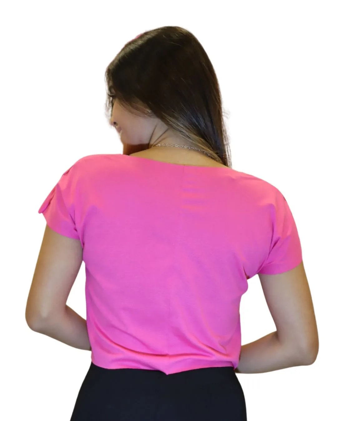 Cropped Corte a Fio Feminina Fitness