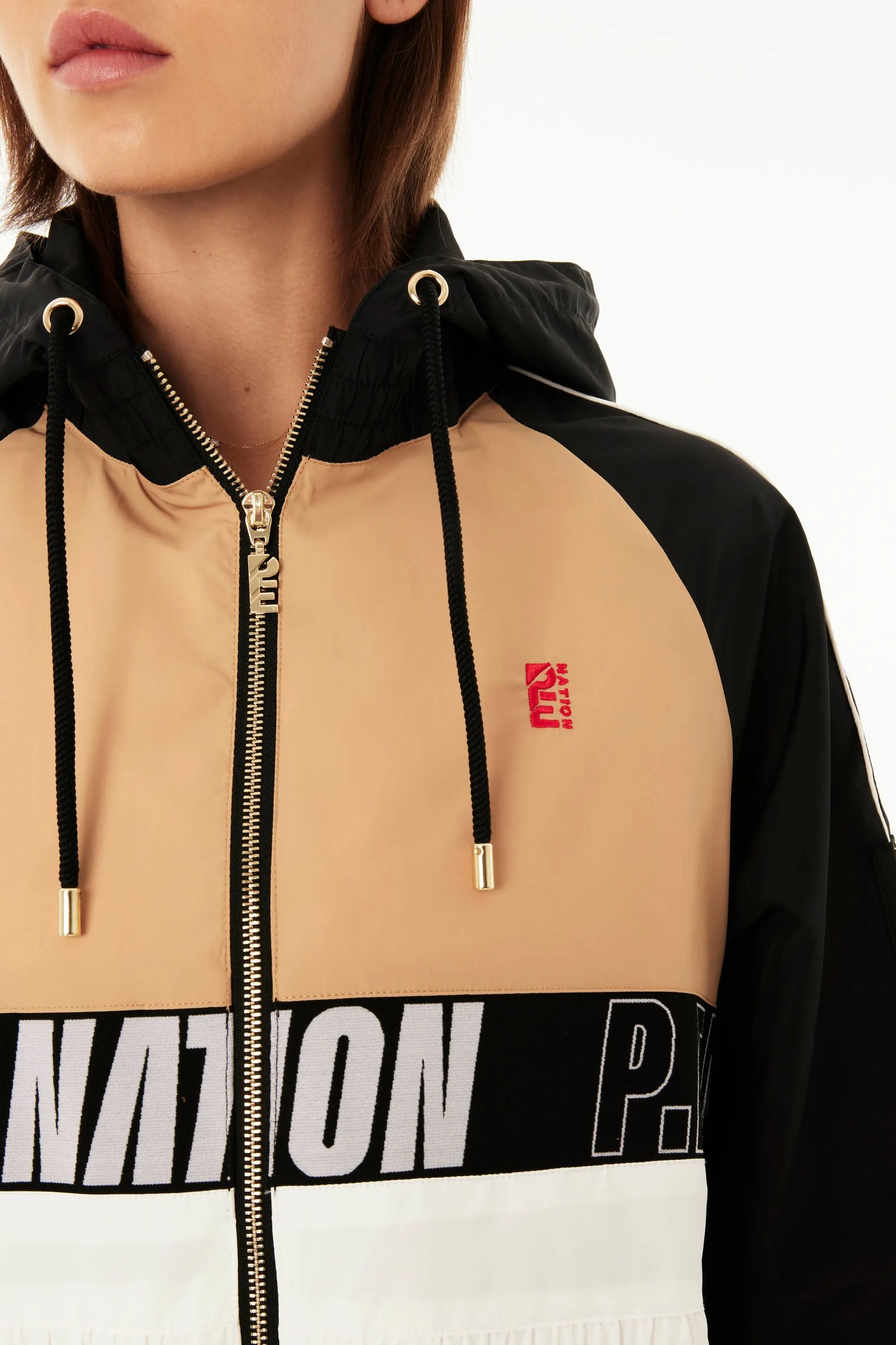 Cropped Man Down Jacket in Recycled Polyester