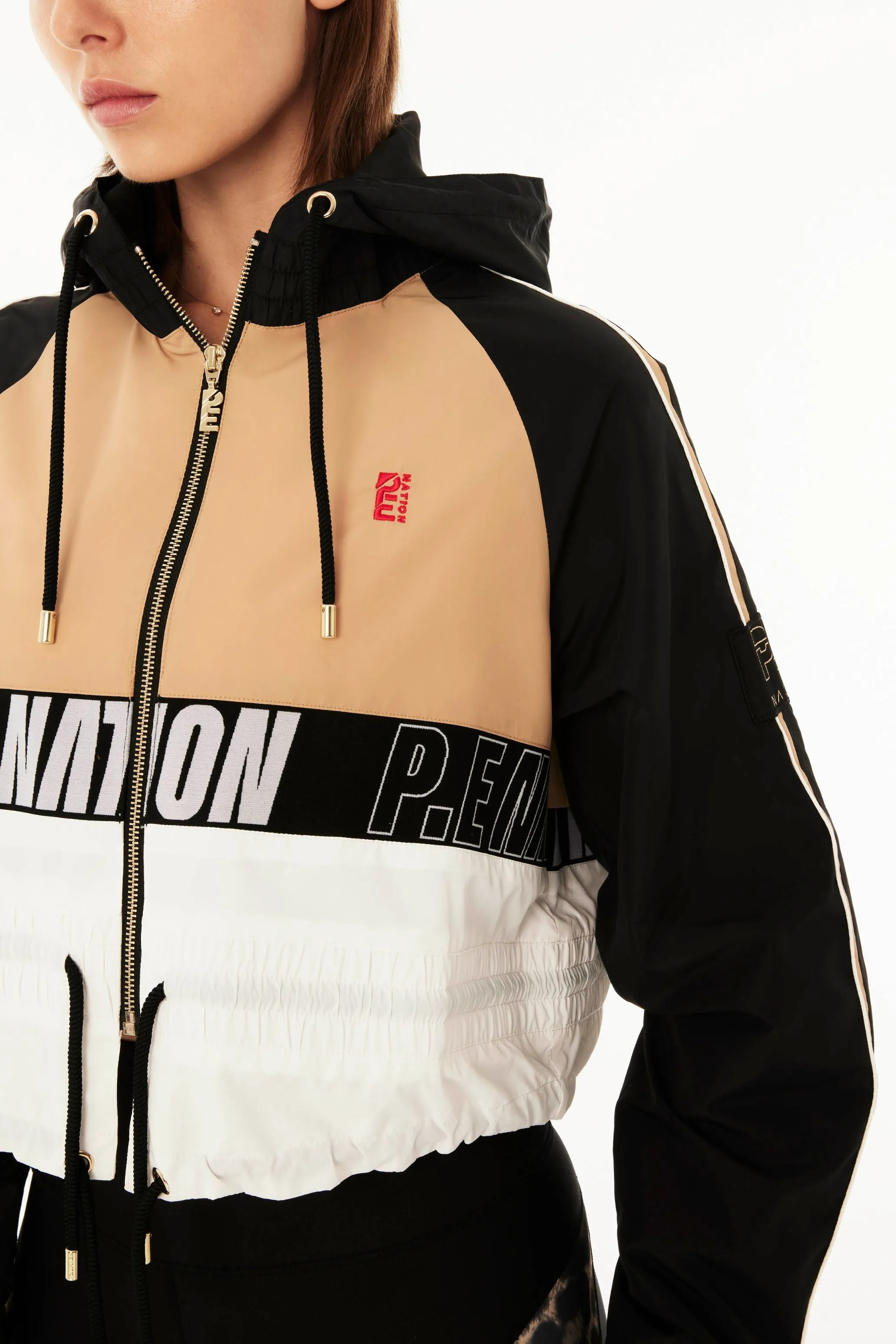 Cropped Man Down Jacket in Recycled Polyester