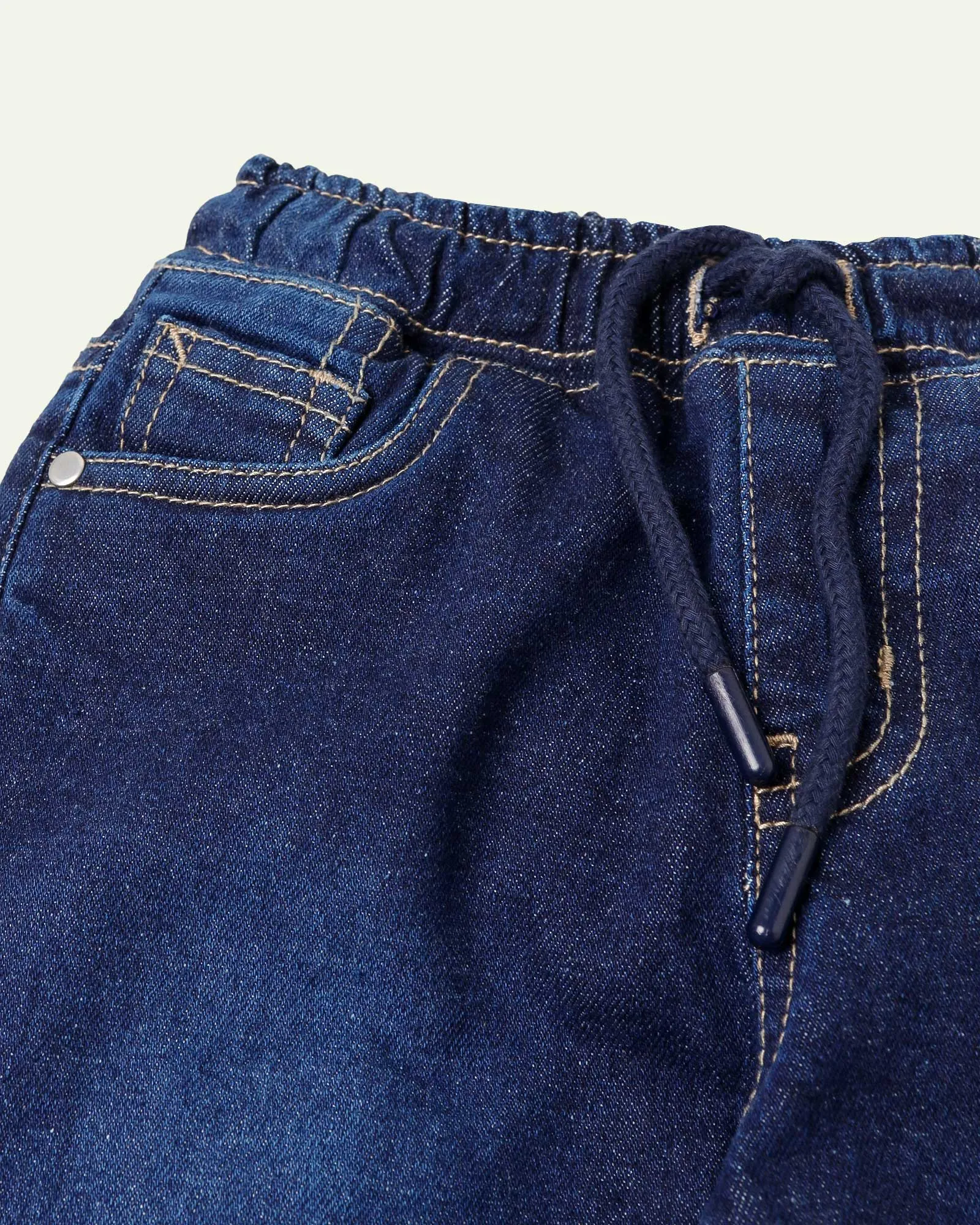 Dark Wash Loose Fit Jeans