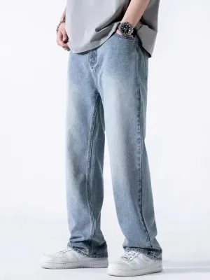 Dark Washed Denim Jeans