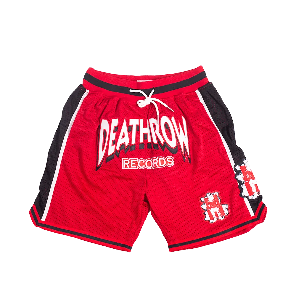 DEATH ROW RECORDS SHORTS RED