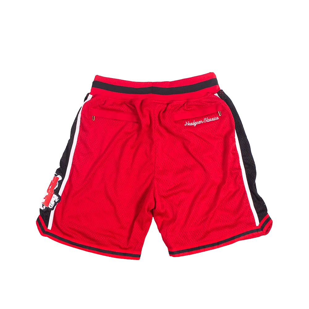 DEATH ROW RECORDS SHORTS RED