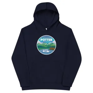 Destinations Potter Marsh Kids Fleece Hoodie