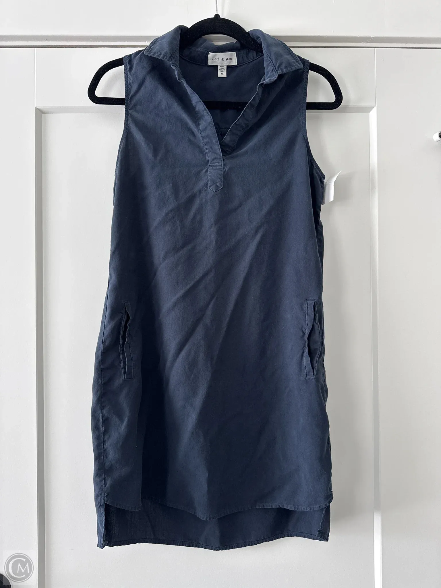 Dress Casual Short By Cloth & Stone In Navy, Size: Xs
