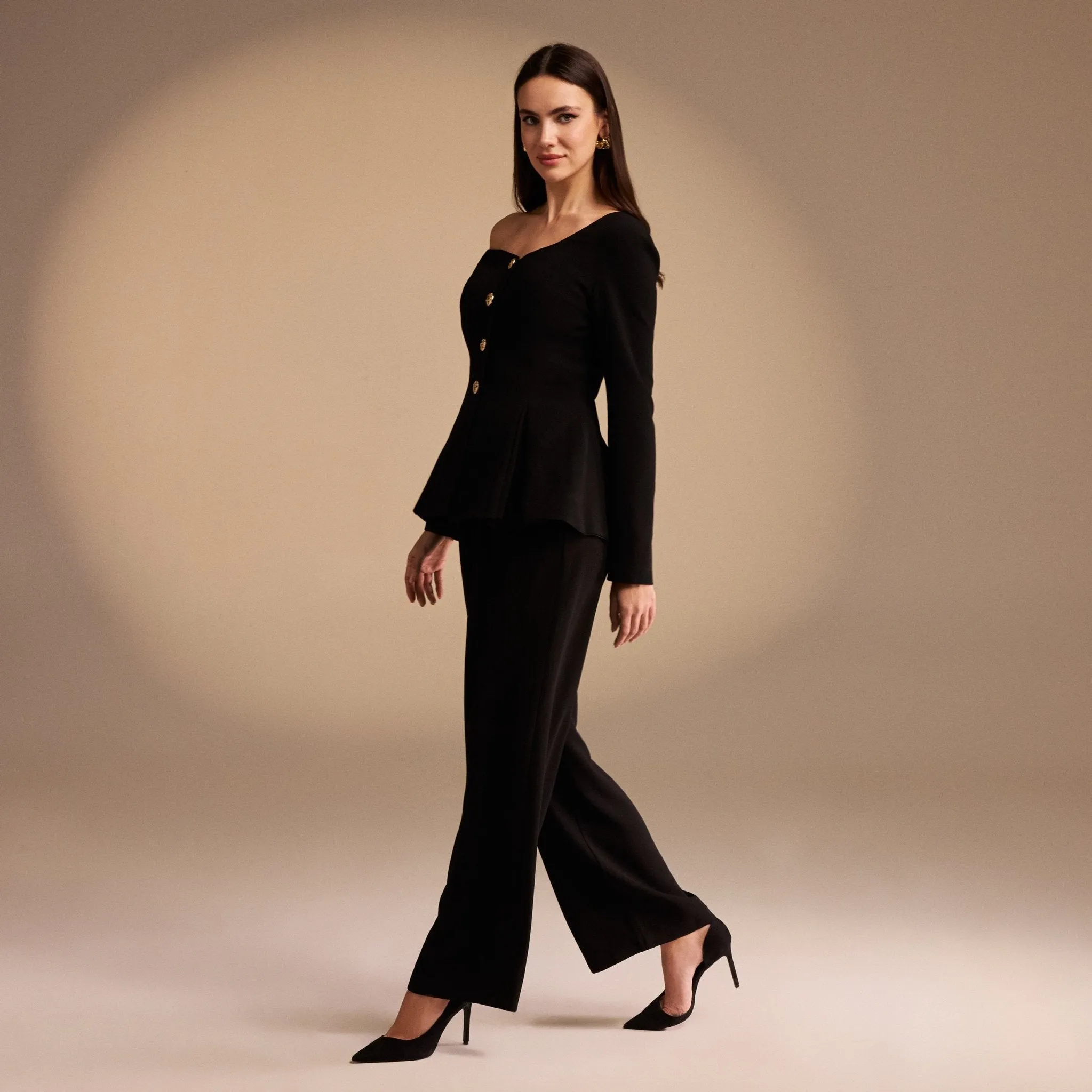 Dropped Shoulder Blazer