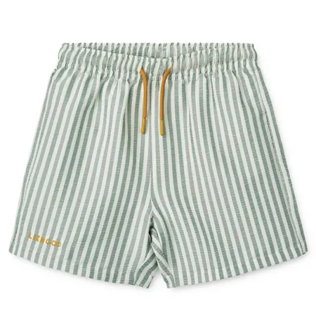 Duke Peppermint Stripe Swim Shorts