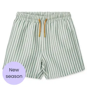 Duke Peppermint Stripe Swim Shorts