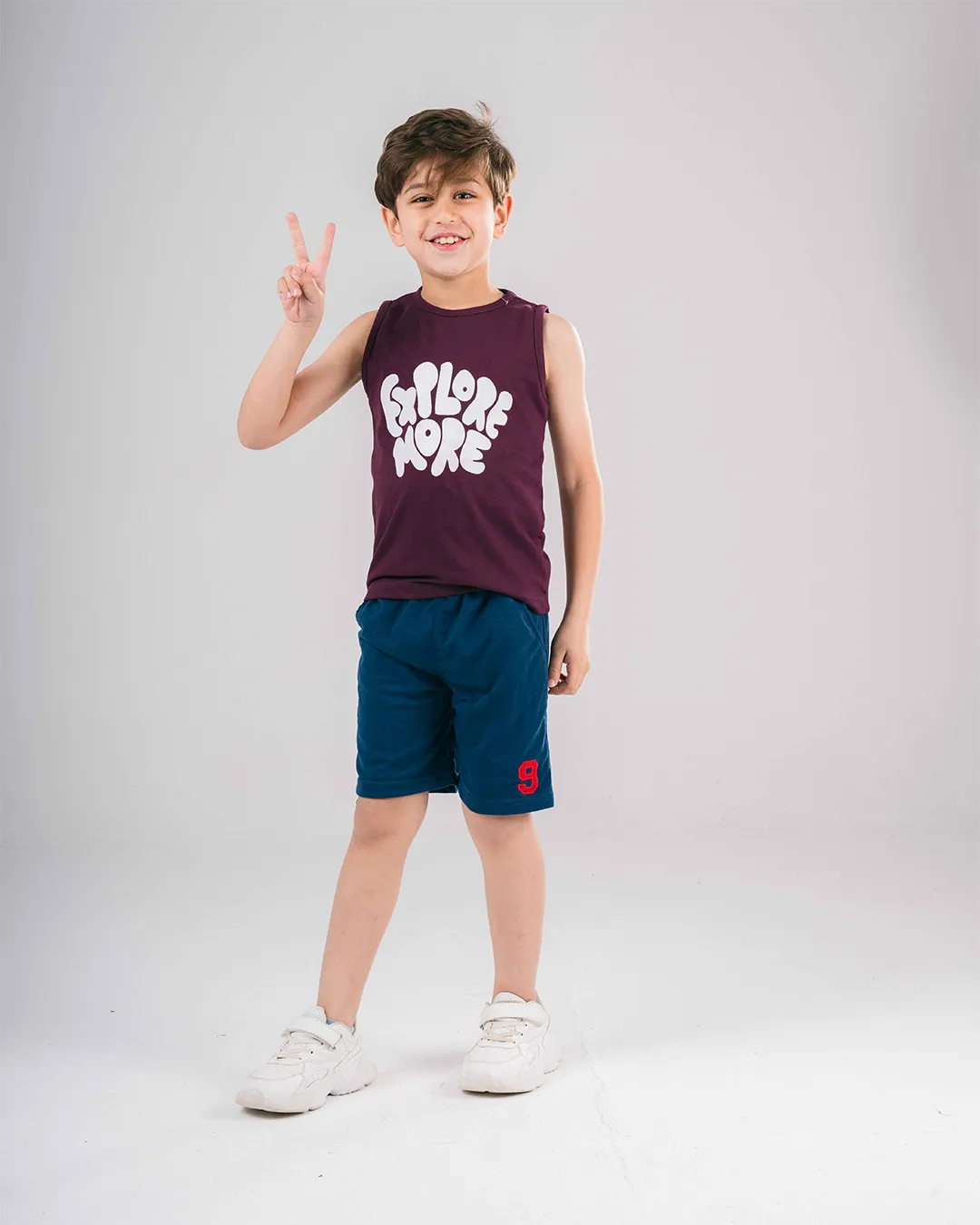 Embroidered Boys Shorts