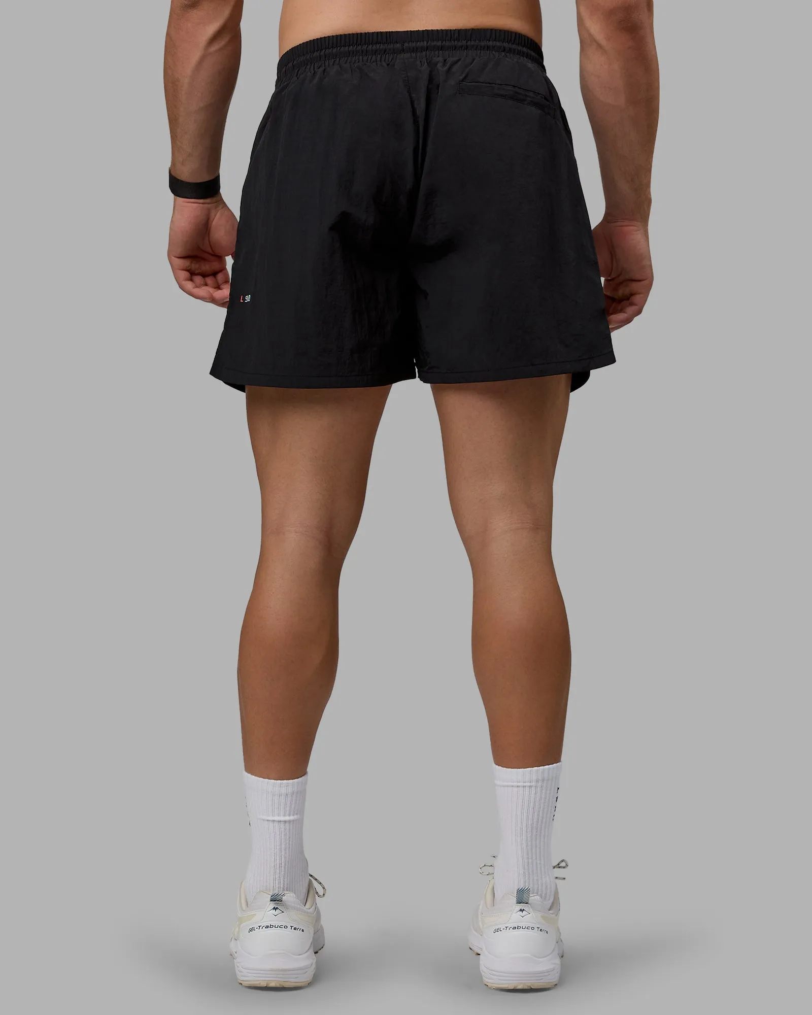Enjoy The Journey 5" Shorts - Black-Multi
