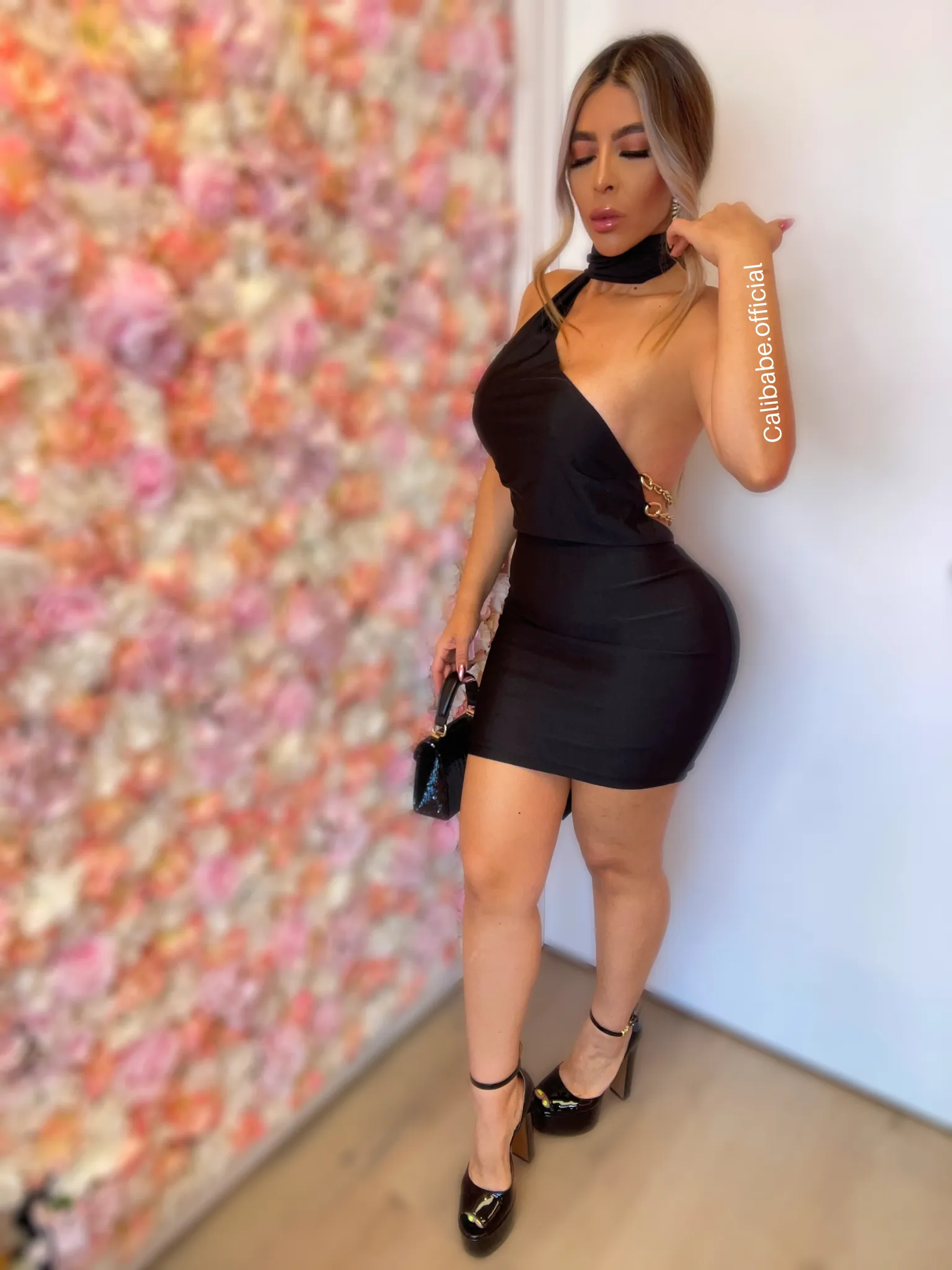 Esme Mini Dress (Black)