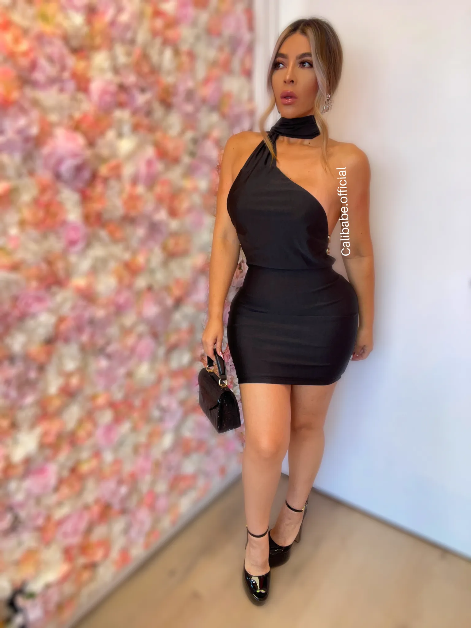 Esme Mini Dress (Black)