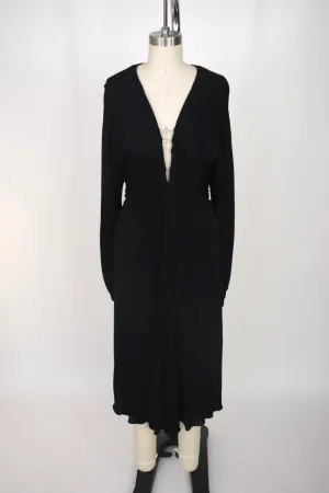 Estévez Crepe Jersey Draped Dress