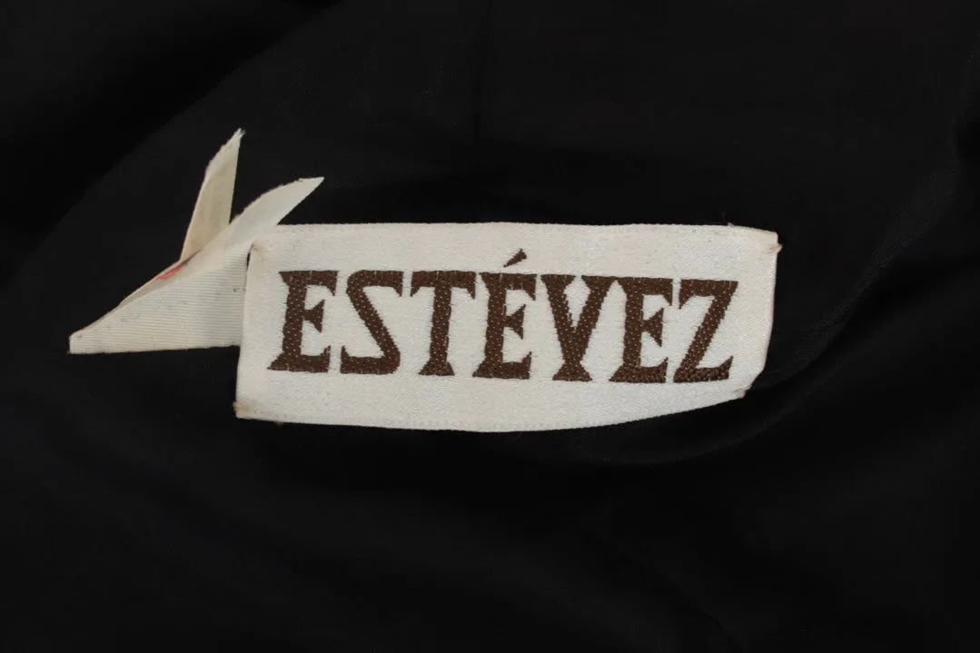Estévez Crepe Jersey Draped Dress
