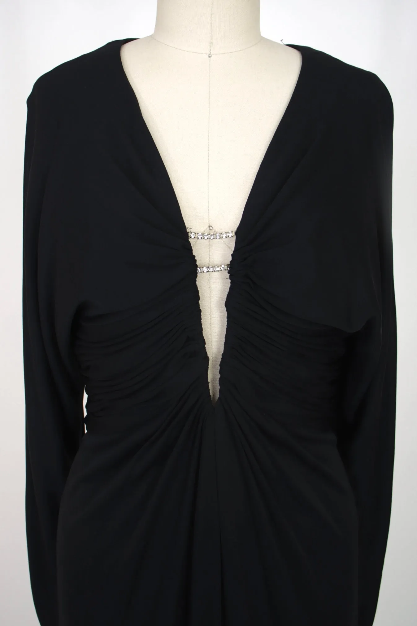 Estévez Crepe Jersey Draped Dress