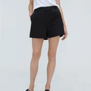 Everlane The Easy Short Organic Cotton Black