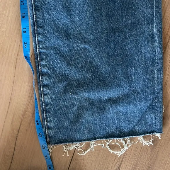 Express 90s ankle boot mid rise jeans