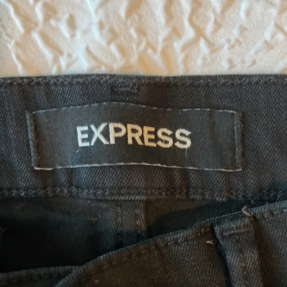 Express Stretch Black Ankle Legging High Rise Jeans - Women’s 6R