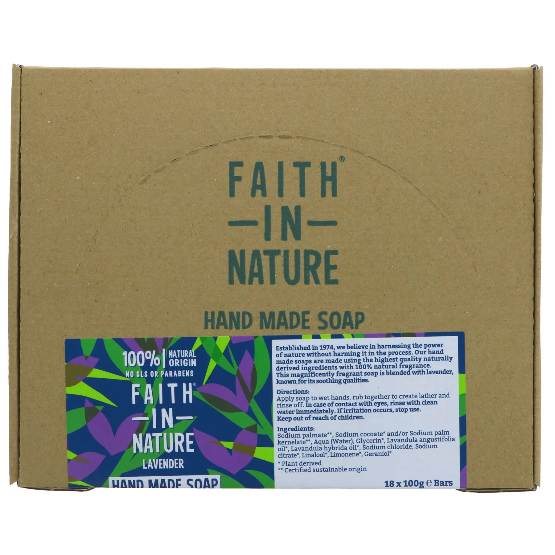 Faith In Nature | Loose Soap - Lavender | 100g