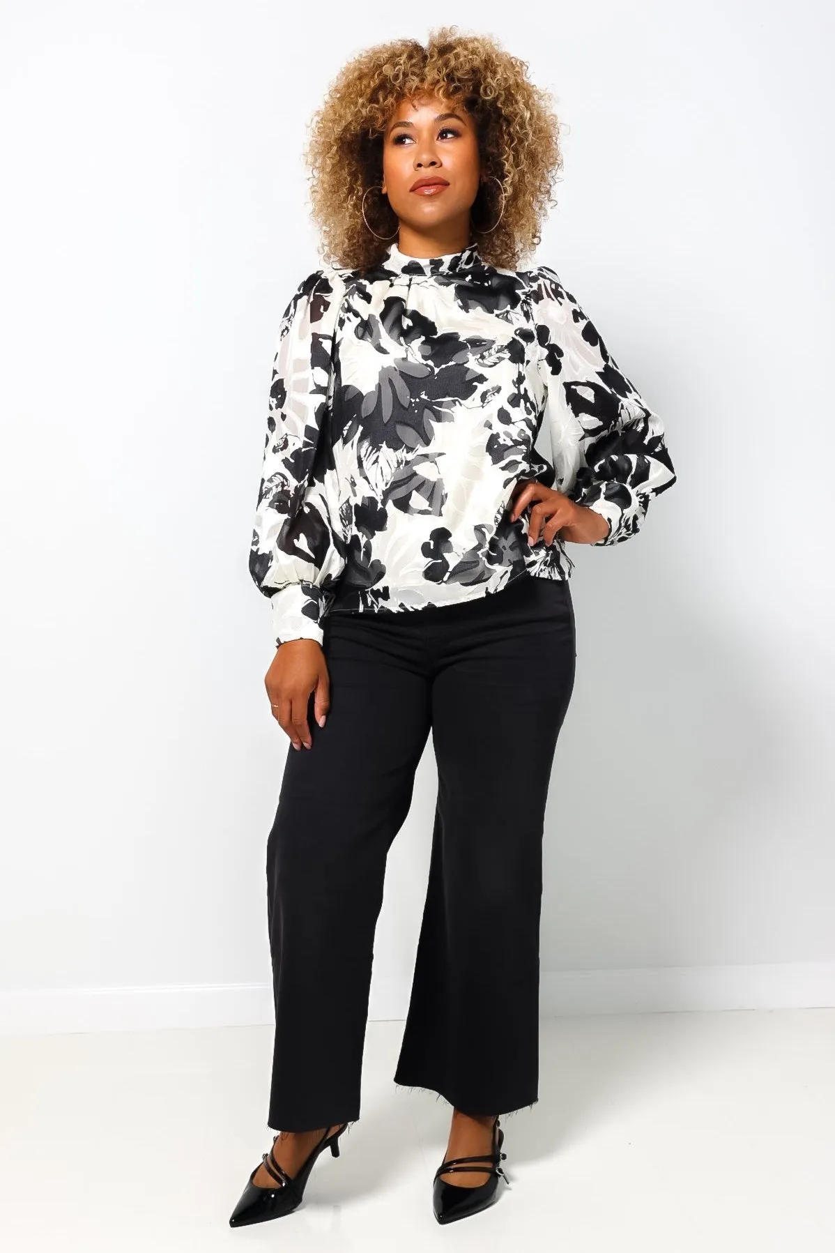 Floral Hilar Blouse