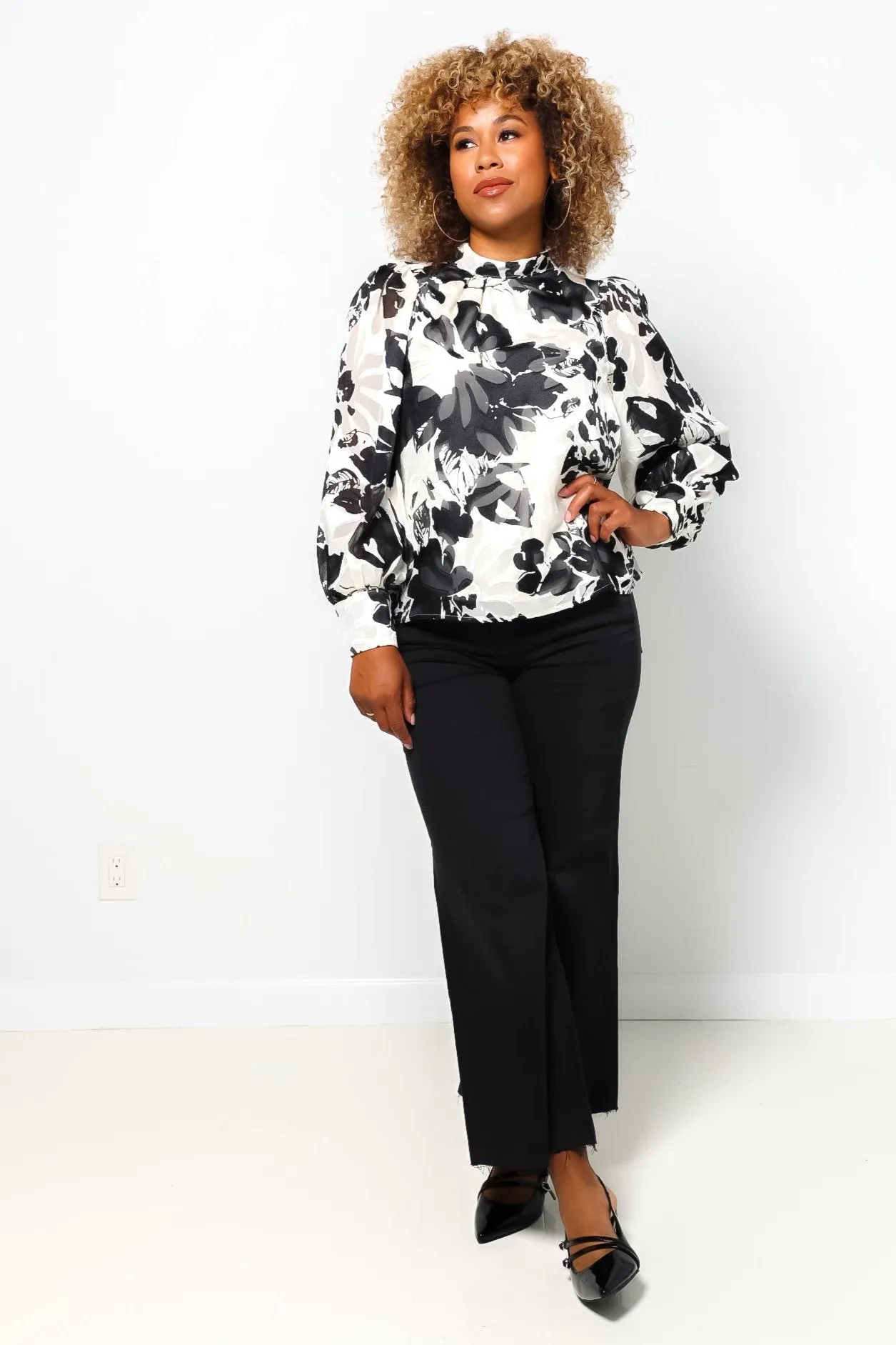 Floral Hilar Blouse
