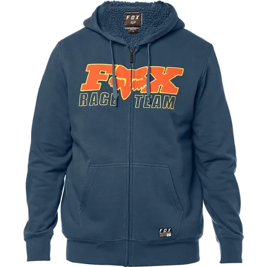FOX RACE TEAM SHERPA ZIP HOOD [NAVY]