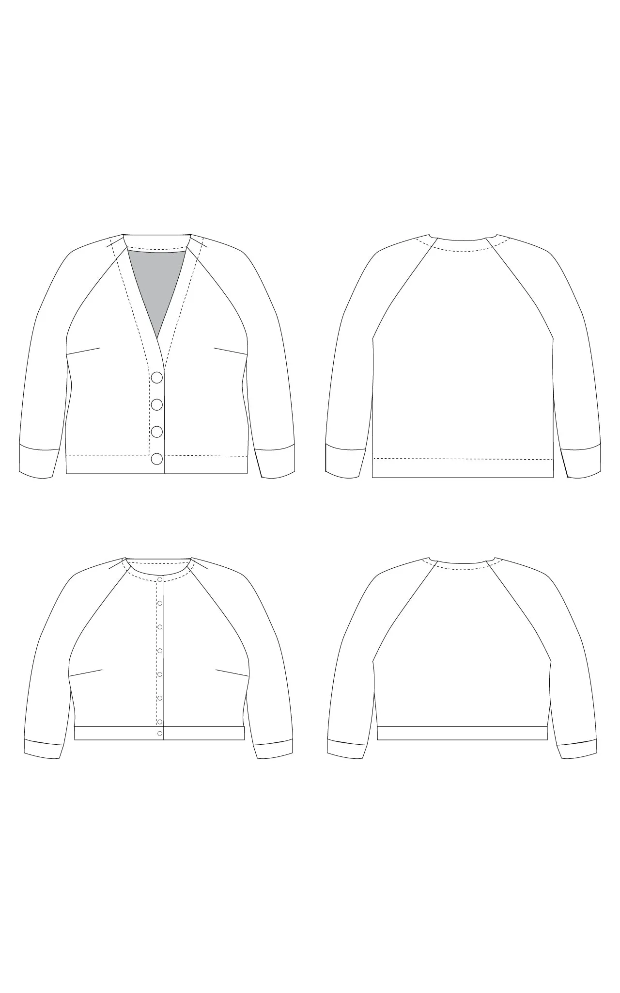 Fuller Cardigan 12-32 PDF pattern