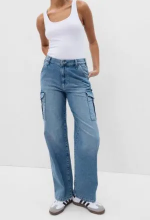 Gap “90’s loose cargo mid rise” jeans - 26
