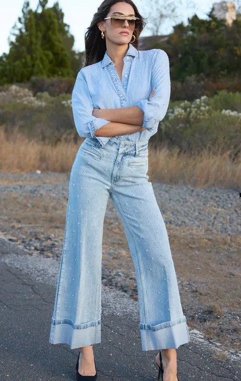 Generation Love Raquel Pearl Jeans - Ligh Blue