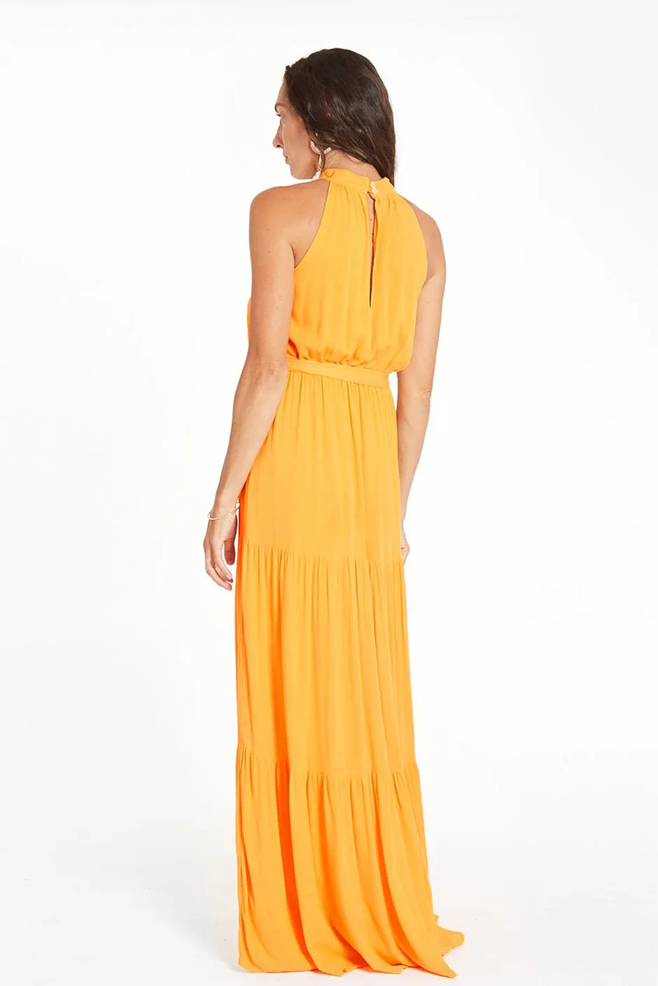 Gia Maxi Dress in Mango