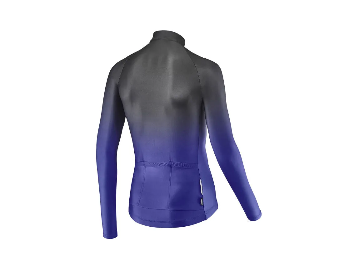 Giant Race Day Long Sleeve Jersey (Black/Blue)
